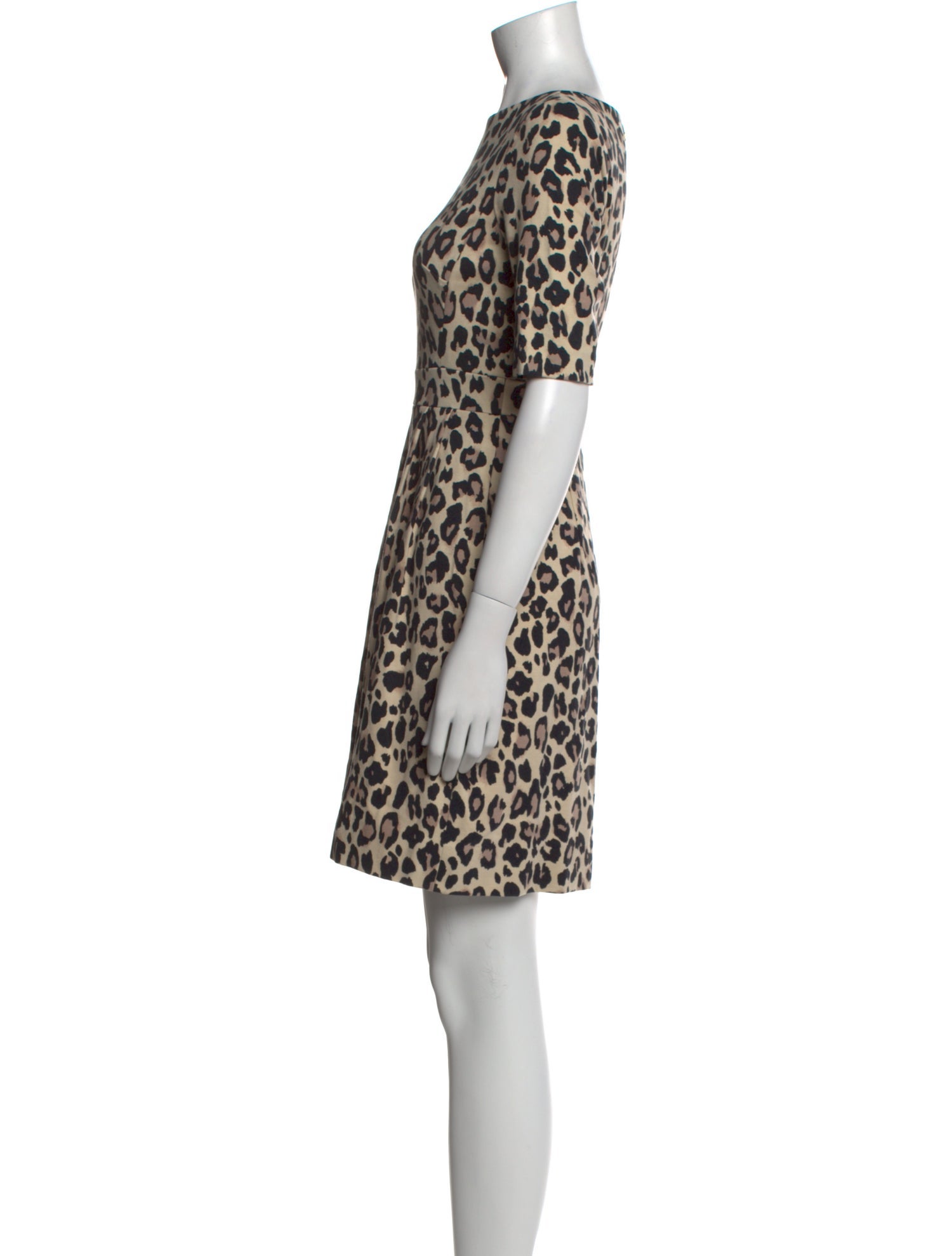 Kate Spade New York Animal Print Mini Dress