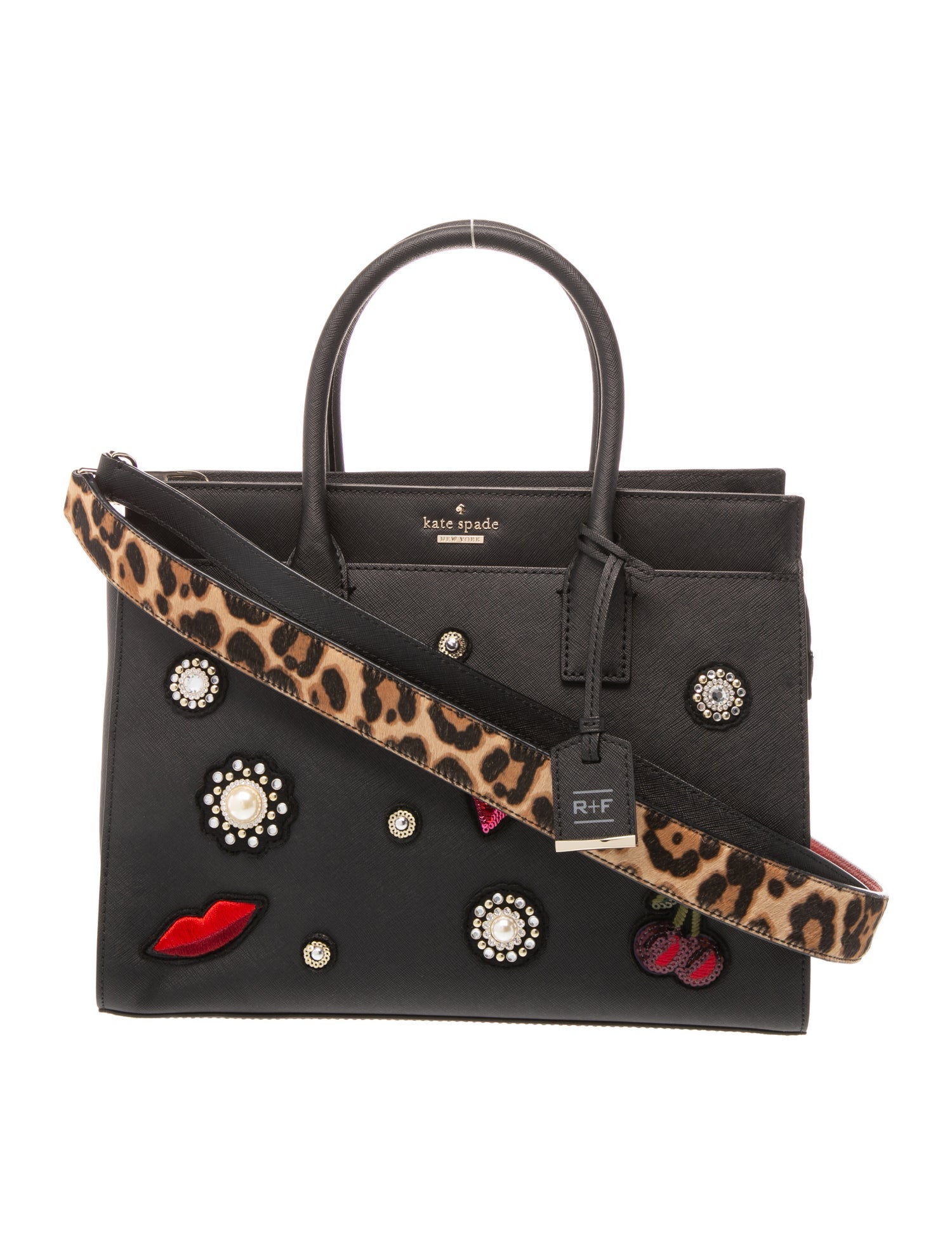 Kate Spade New York Saffiano Leather Top Handle Bag