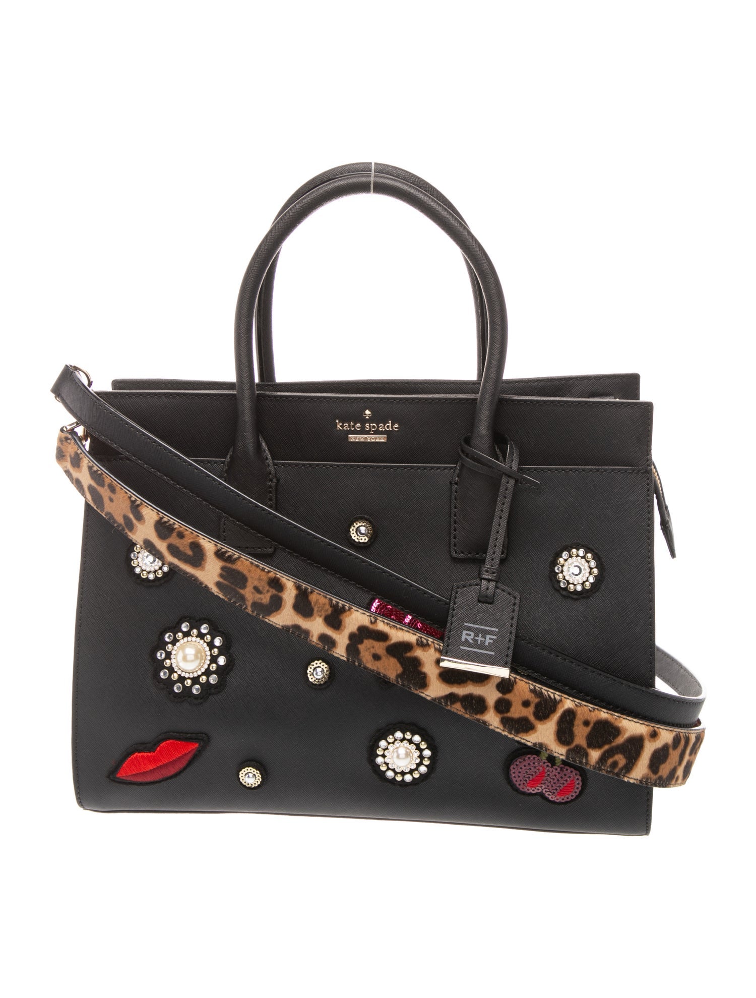 Kate Spade X Rodan & Fields Saffiano Leather Shoulder Bag