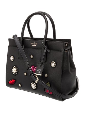 Kate Spade X Rodan & Fields Saffiano Leather Top Handle Bag