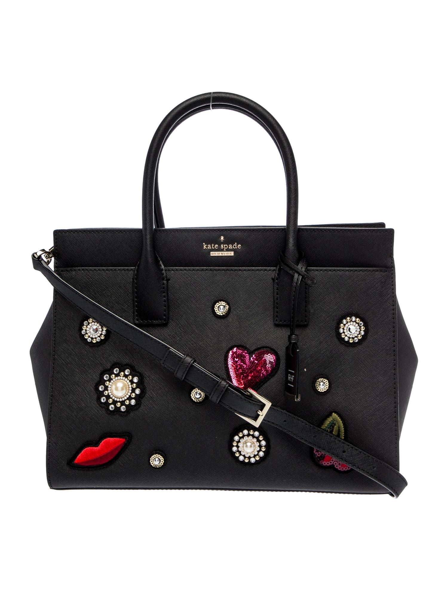 Kate Spade New York Saffiano Leather Top Handle Bag