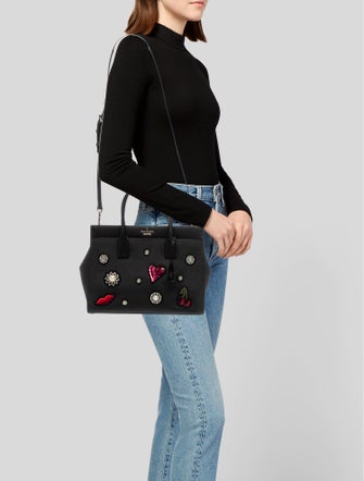 Kate Spade New York Saffiano Leather Top Handle Bag