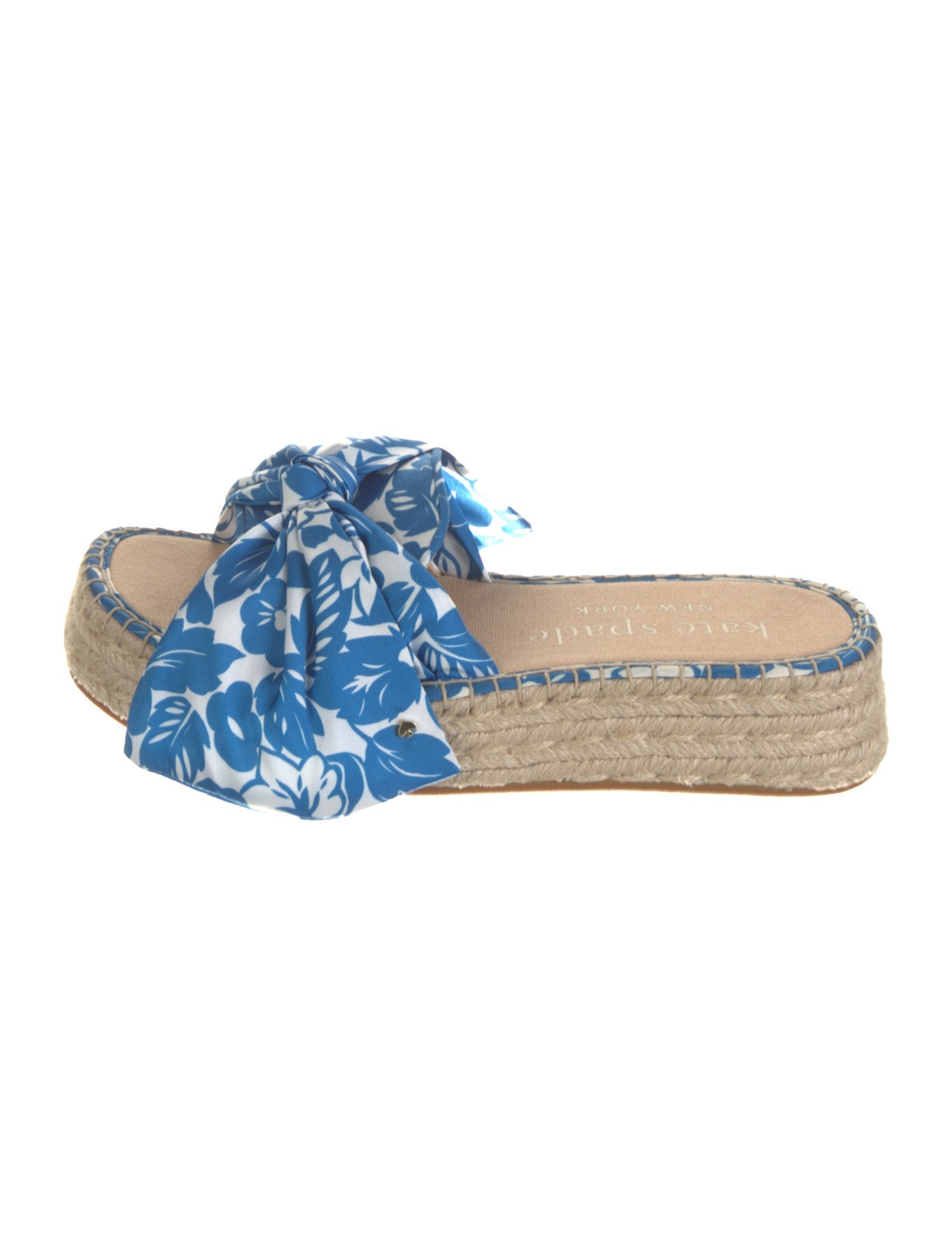 Kate Spade New York Raffia Floral Print Espadrilles