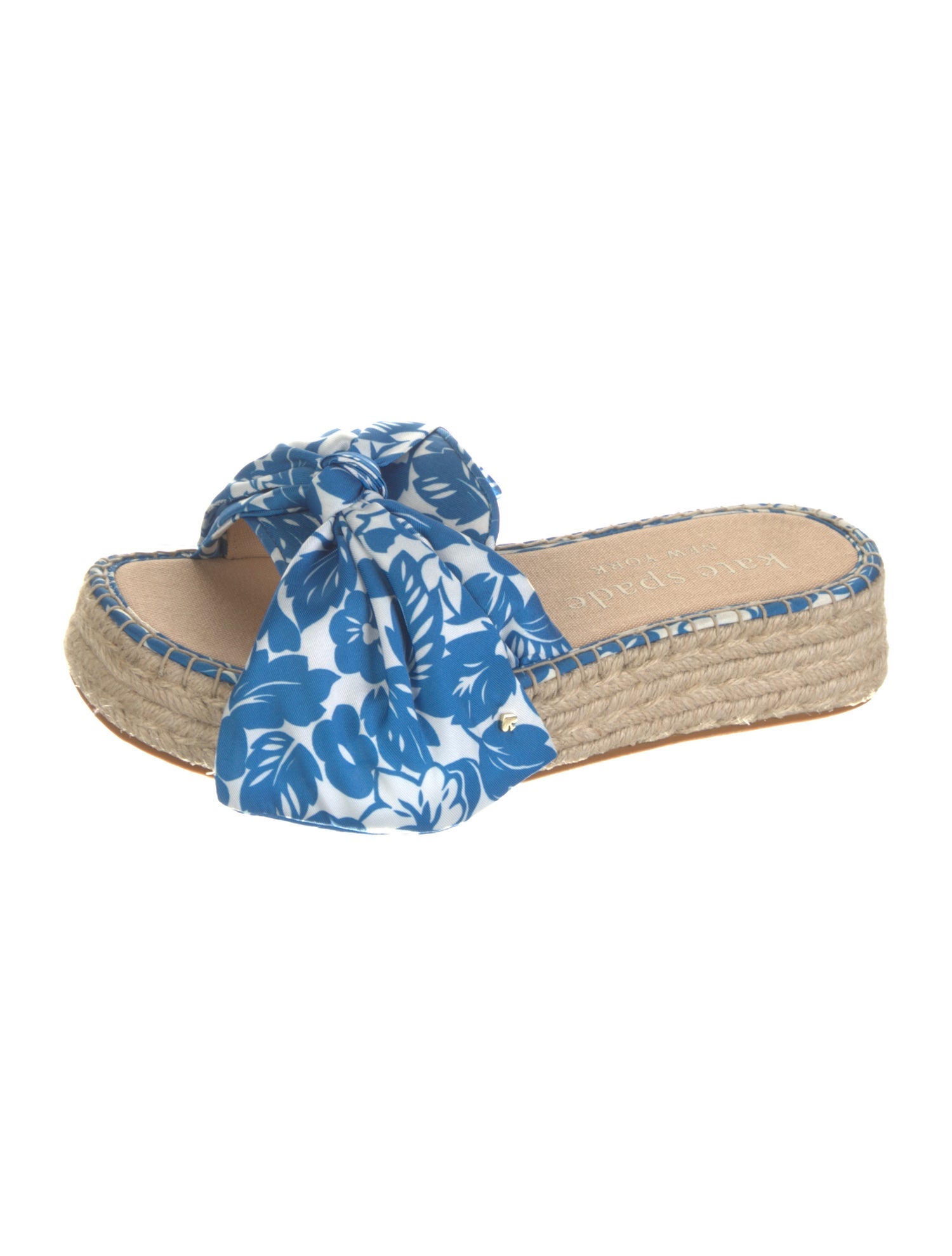 Kate Spade New York Raffia Floral Print Espadrilles