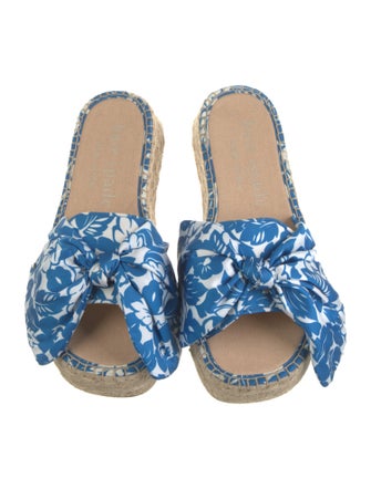 Kate Spade New York Raffia Floral Print Espadrilles