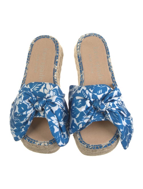 Kate Spade New York Raffia Floral Print Espadrilles
