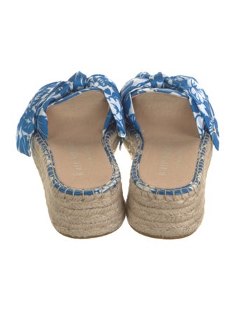 Kate Spade New York Raffia Floral Print Espadrilles
