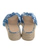 Kate Spade New York Raffia Floral Print Espadrilles