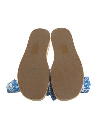 Kate Spade New York Raffia Floral Print Espadrilles