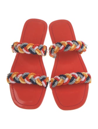 Kate Spade New York Patent Leather Patterned Slides