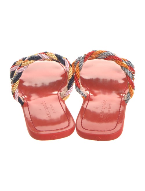Kate Spade New York Patent Leather Patterned Slides