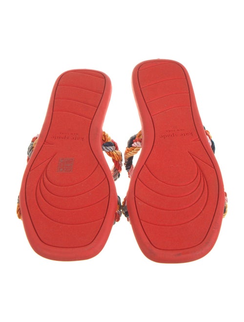 Kate Spade New York Patent Leather Patterned Slides