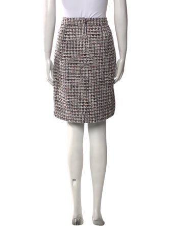 Kate Spade New York Plaid Print Knee-Length Skirt