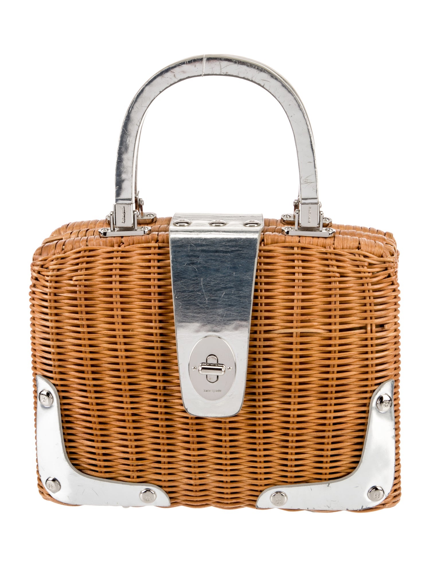 Kate Spade New York Straw Top Handle Bag