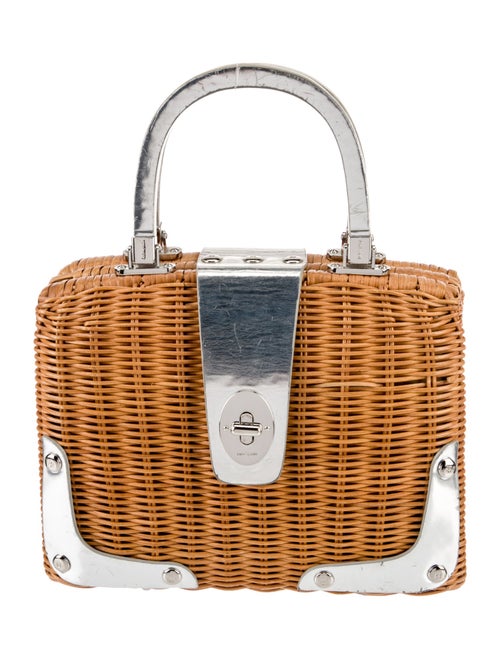 Kate Spade New York Straw Top Handle Bag