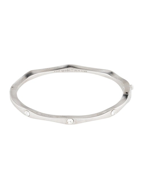 Kate Spade New York Crystal Hinged Bangle Bracelet