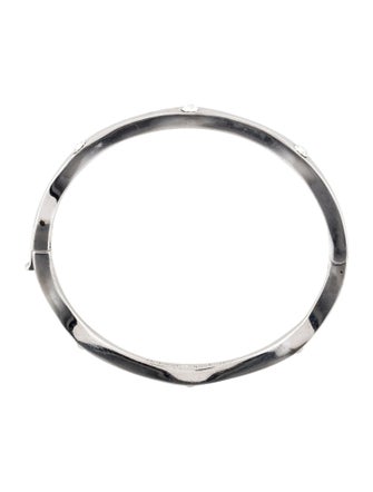 Kate Spade New York Crystal Hinged Bangle Bracelet