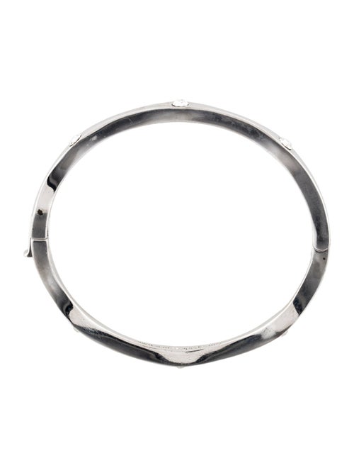 Kate Spade New York Crystal Hinged Bangle Bracelet