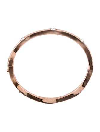 Kate Spade New York Crystal Hinged Bangle Bracelet