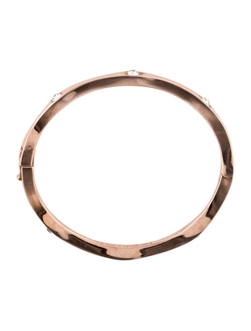 Kate Spade New York Crystal Hinged Bangle Bracelet