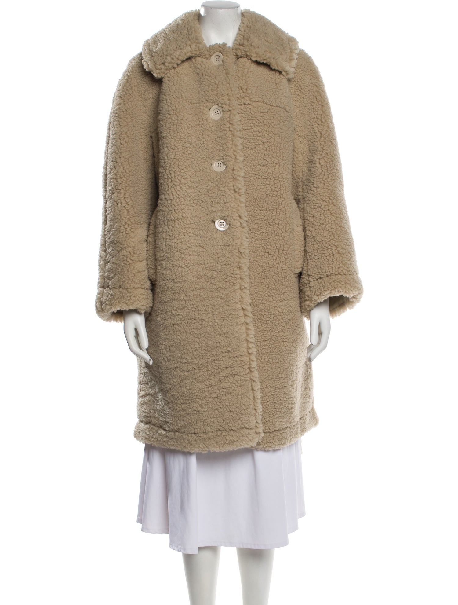 Kate Spade New York Faux Fur Coat w/ Tags