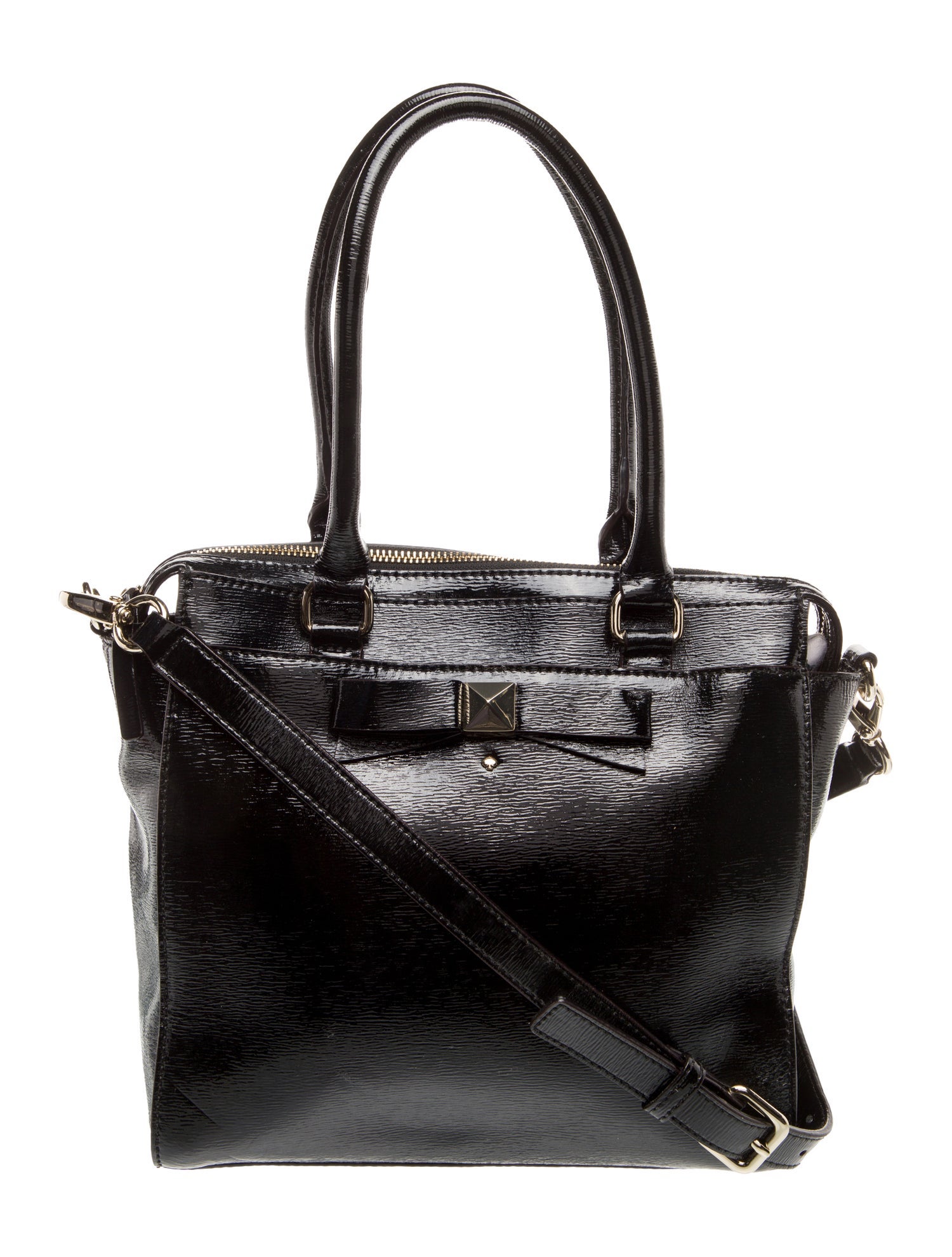 Kate Spade New York Patent Leather Top Handle Bag