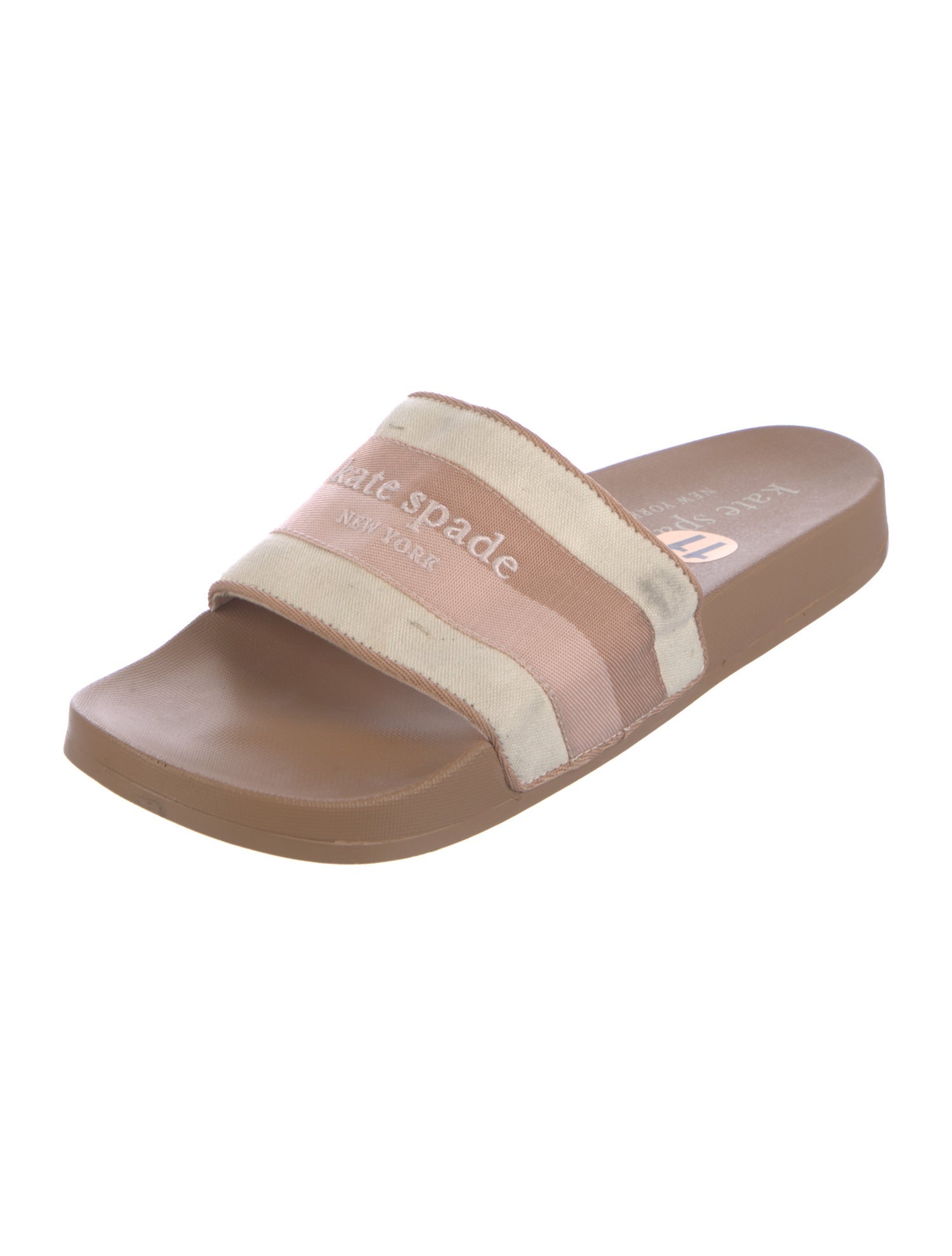 Kate Spade New York Colorblock Pattern Slides