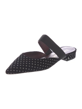Kate Spade New York Velvet Glitter Accents Mules