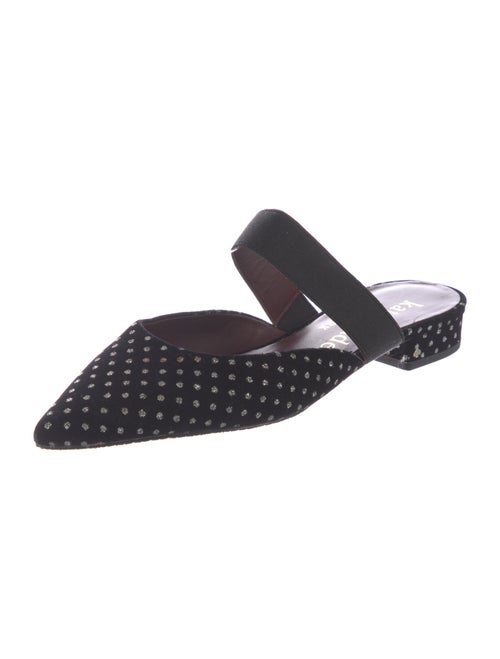 Kate Spade New York Velvet Glitter Accents Mules