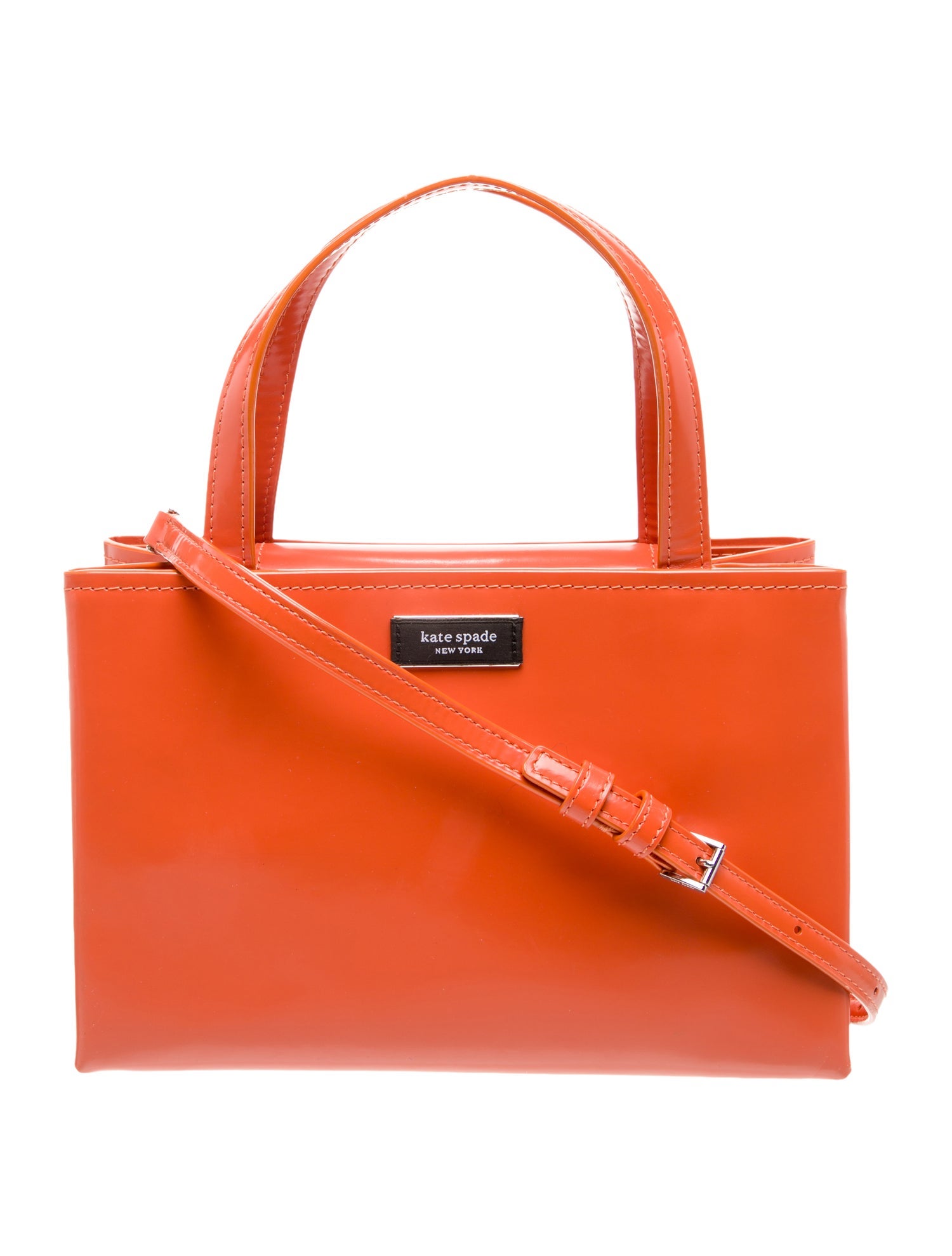 Kate Spade New York Patent Leather Top Handle Bag