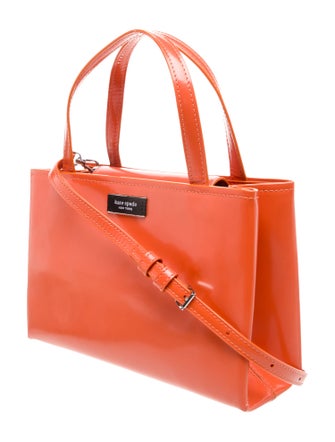 Kate Spade New York Patent Leather Top Handle Bag