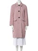 Kate Spade New York Houndstooth Print Coat
