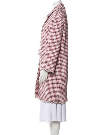 Kate Spade New York Houndstooth Print Coat