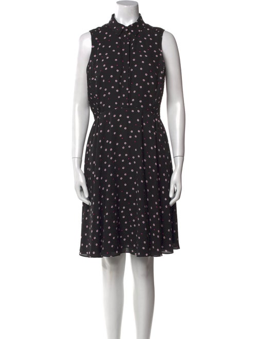 Kate Spade New York Floral Print Knee-Length Dress