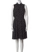 Kate Spade New York Floral Print Knee-Length Dress