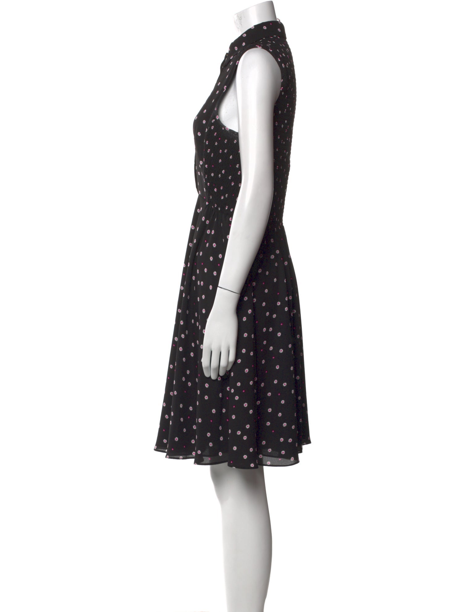 Kate Spade New York Floral Print Knee-Length Dress