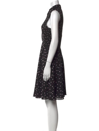 Kate Spade New York Floral Print Knee-Length Dress