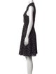 Kate Spade New York Floral Print Knee-Length Dress