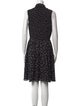 Kate Spade New York Floral Print Knee-Length Dress