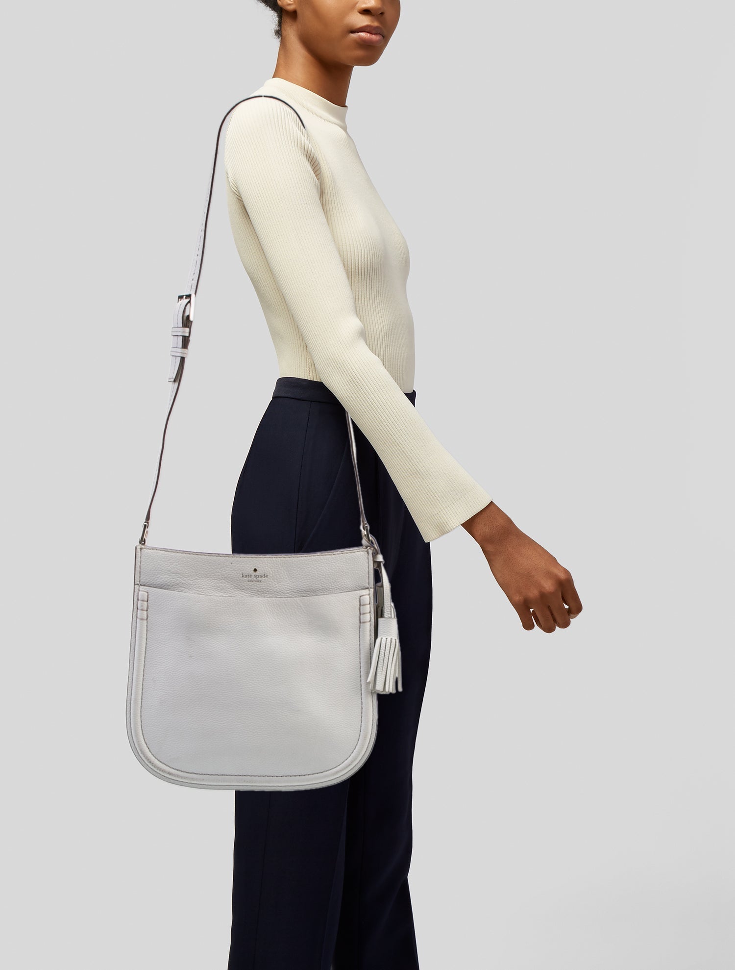 Kate Spade New York Leather Messenger Bag