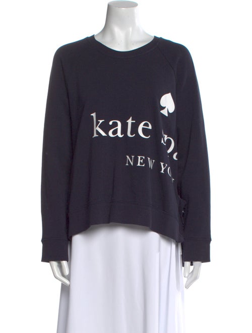 Kate Spade New York Graphic Print Scoop Neck Sweater