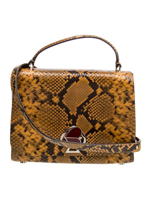 Kate Spade New York Embossed Leather Top Handle Bag