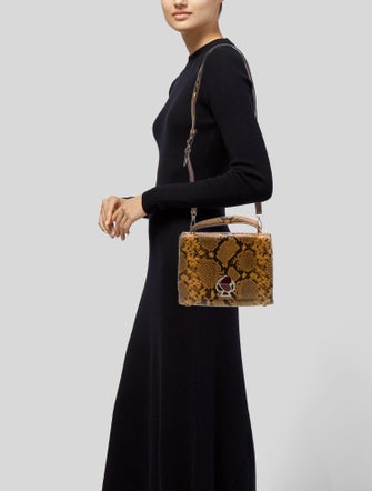 Kate Spade New York Embossed Leather Top Handle Bag