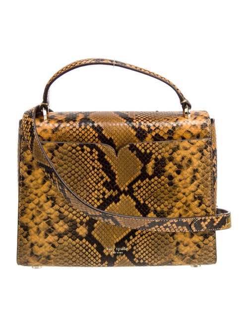 Kate Spade New York Embossed Leather Top Handle Bag