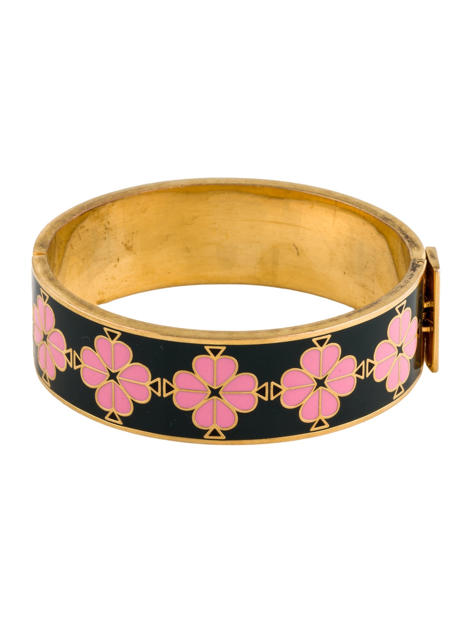 Kate Spade New York Enamel Flower Bangle