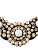 Kate Spade New York Faux Pearl, Crystal & Velvet Collar Necklace