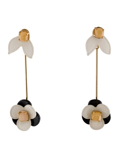 Kate Spade New York Crystal & Resin `Pick a Posy' Drop Earrings