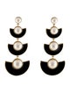 Kate Spade New York Faux Pearl & Enamel Drop Earrings