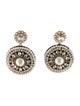 Kate Spade New York Faux Pearl & Crystal Chandelier Earrings
