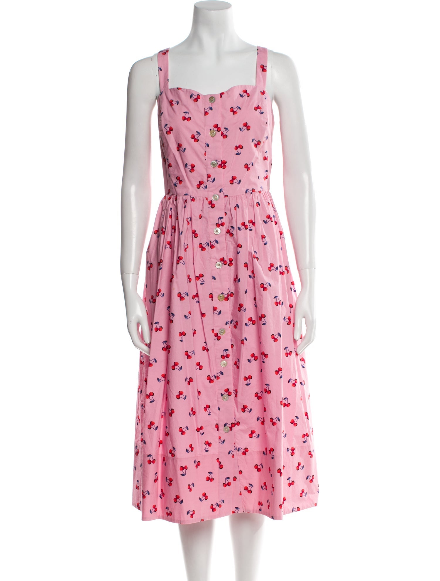 Kate Spade New York Printed Midi Length Dress